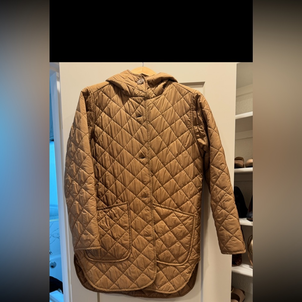 OLD NAVY Quilted Beige neutral  Jacket - Picture 5 of 5